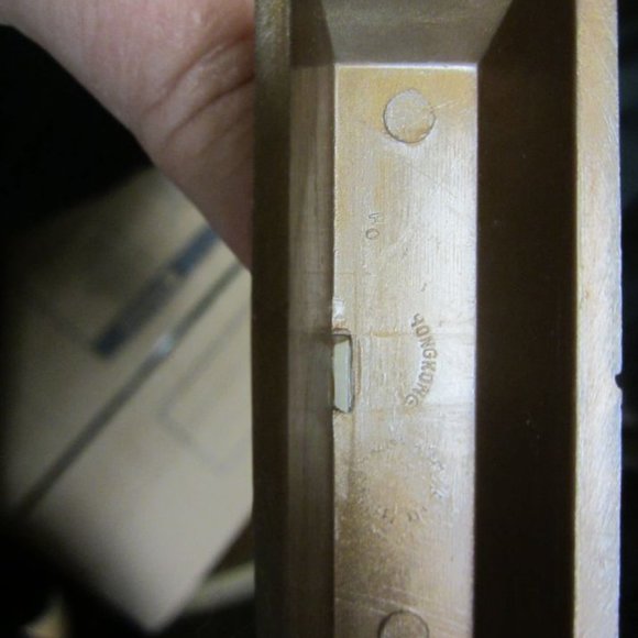 VINTAGE 60'S MINIATURE PLASTIC FIGURINE OF A HALOED BABY JESUS CHRISTMAS DECOR - Picture 6 of 6